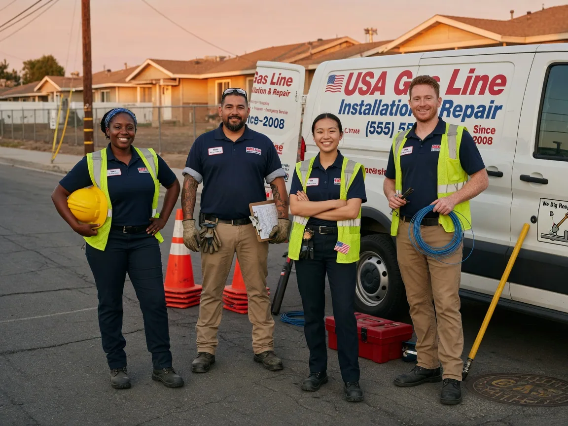 Gas Line Installation company in Ridge Farm, IL